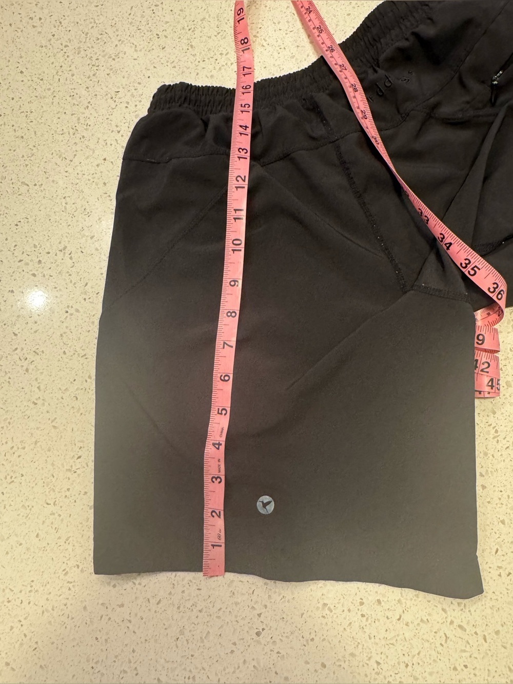 Bird Dog Men’s Small Black Lined Shorts 8” Inseam Athletic Performance Black - Picture 7 of 9
